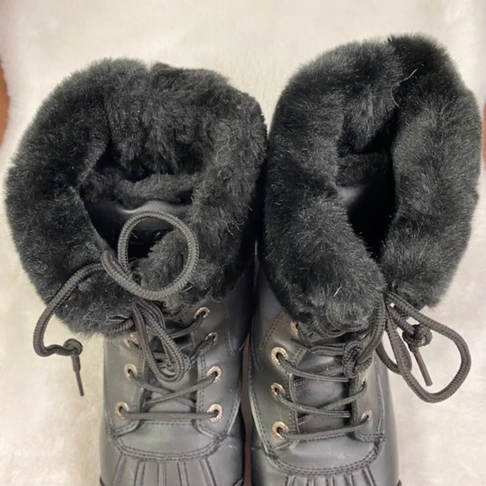 Lugz Womens Tambora Water Resistant Flat‎ Heel Winter Boots, size 8.5